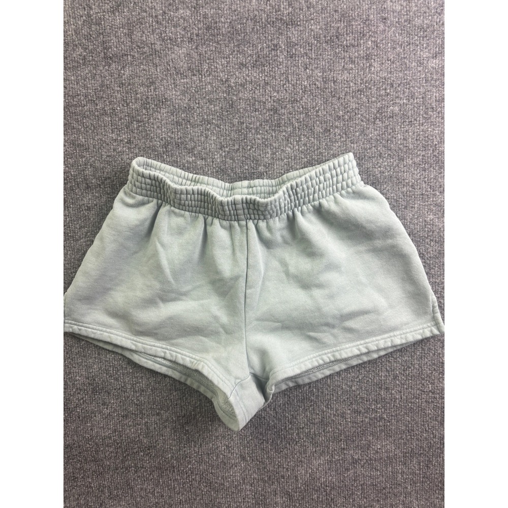 Tna Cozy AF Fleece Shorts Womens XS Blue Athletic Lounge Gym Excellent